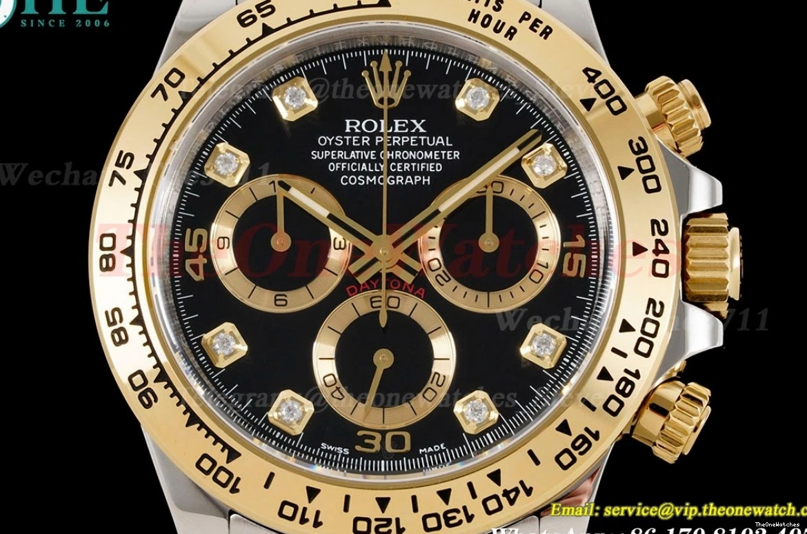 YG 40MM 116503 Daytona Clean DD4130 Black Black SS 0502